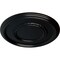 Ekena Millwork Federal Roped Large Ceiling Medallion (Fits Canopies up to 7 3/4"), 17 3/8"OD x 1 1/8"P, Jet Black CM17FEBLF - alternate 2
